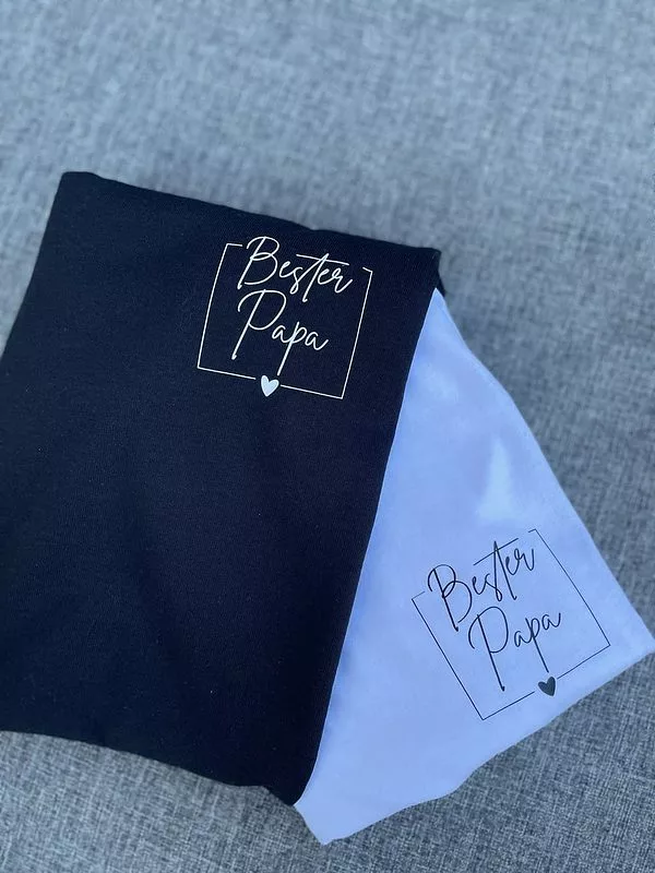 bester papa weiß+schwarz