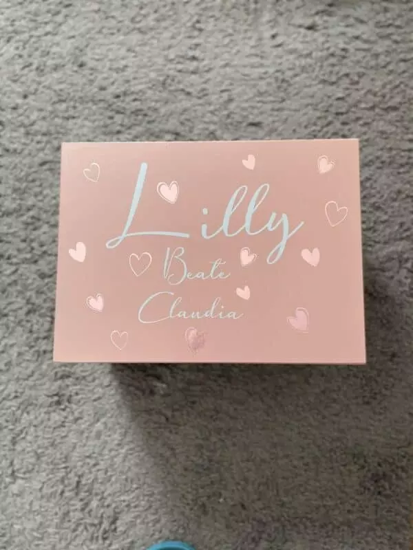 erinnerungskiste aus holz