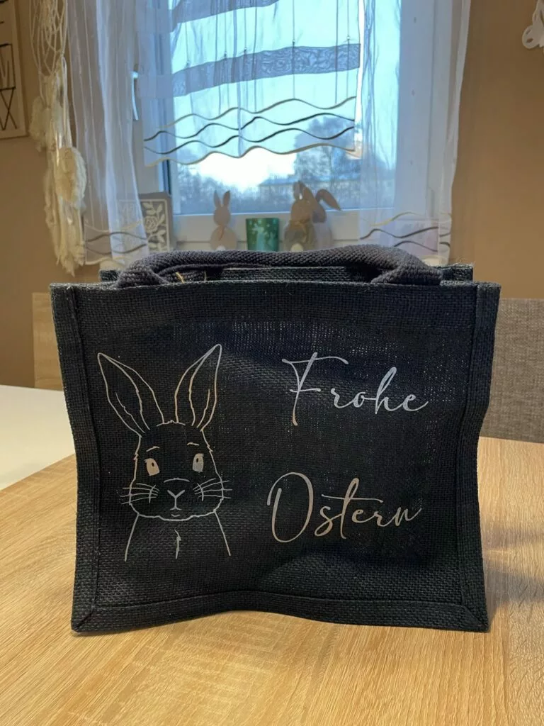ostertasche aus jute