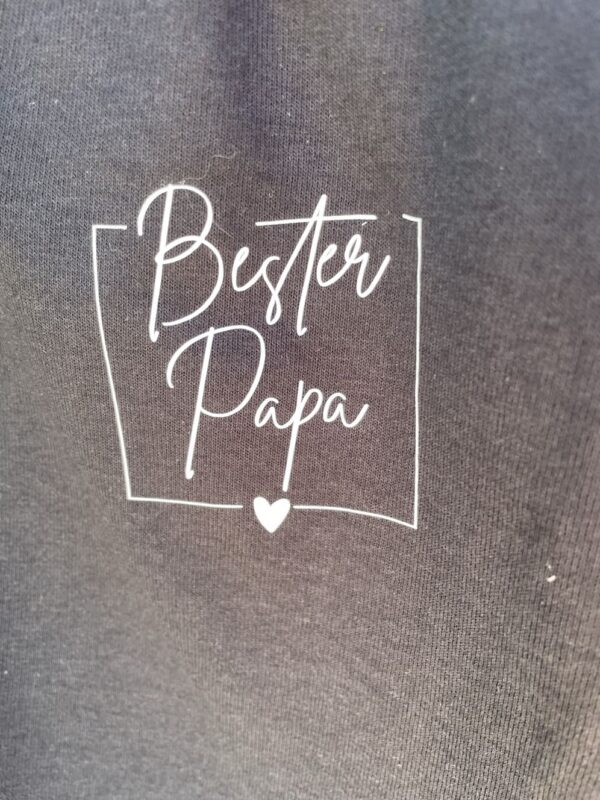 bester papa schwarz 1