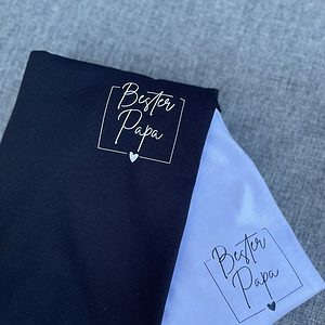 bester papa weiß+schwarz