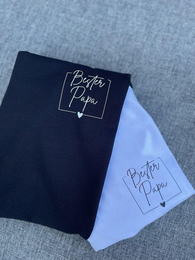 bester papa weiß+schwarz