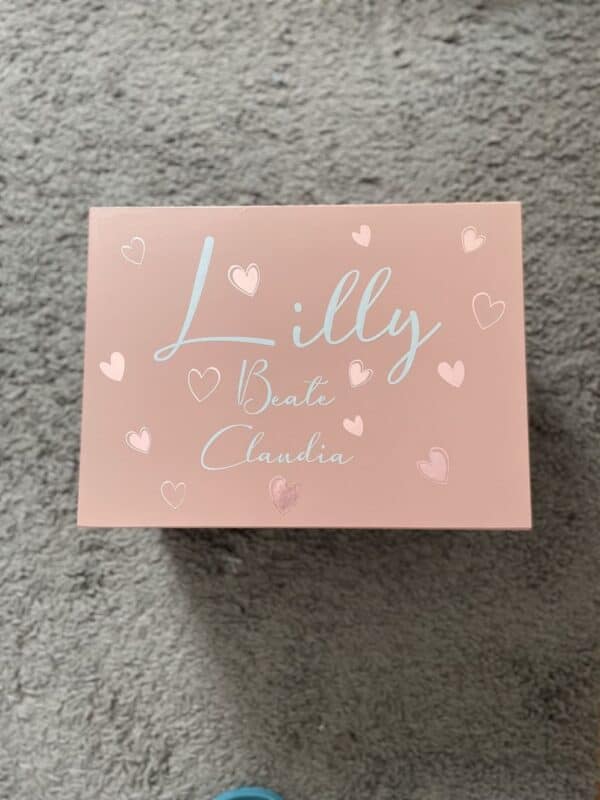 erinnerungskiste aus holz