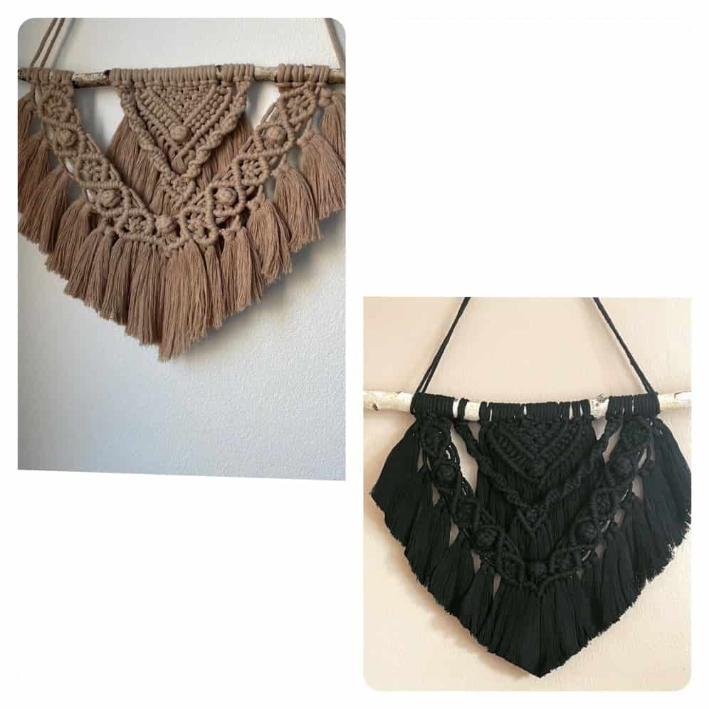 wandbehang makramee 10