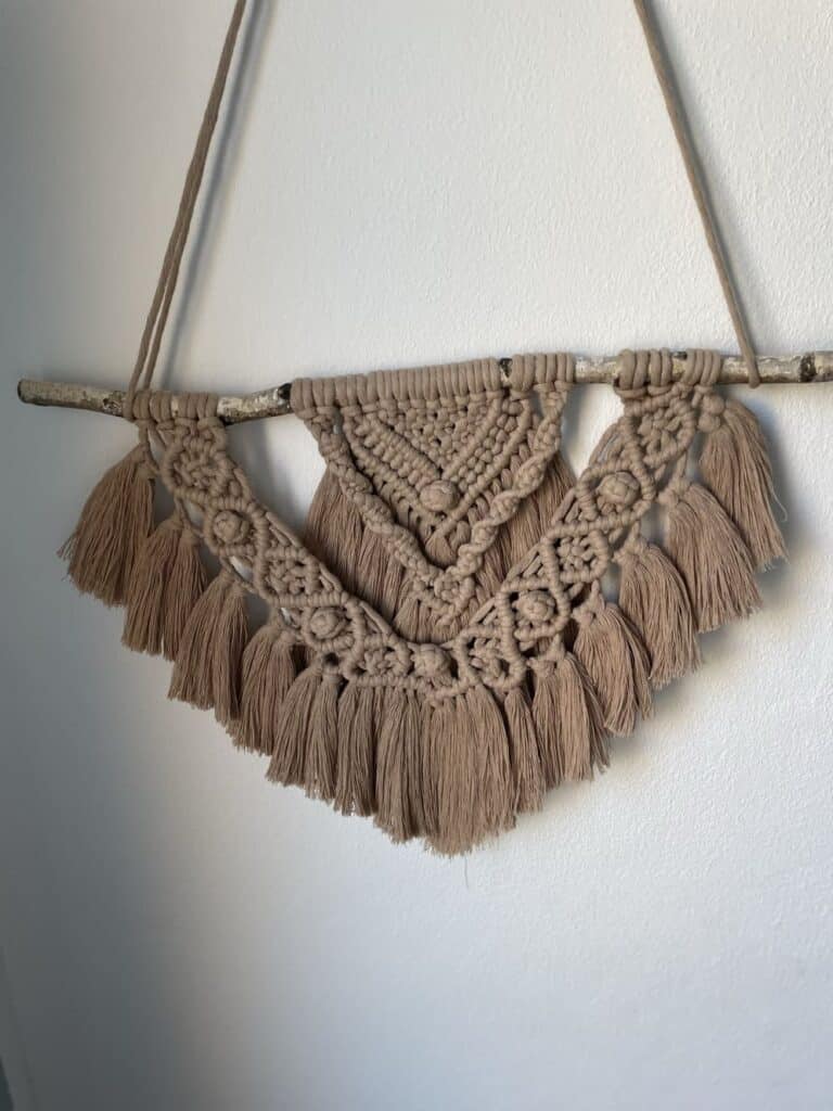 wandbehang makramee 8