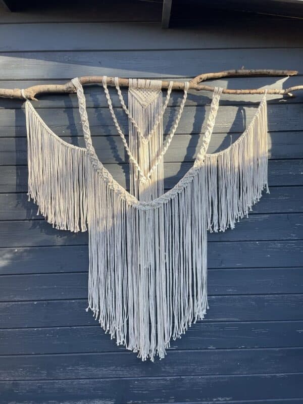 wandbehang makramee hell 2