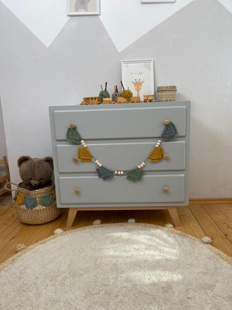 wimpel kette eukalyptus mustard laurel