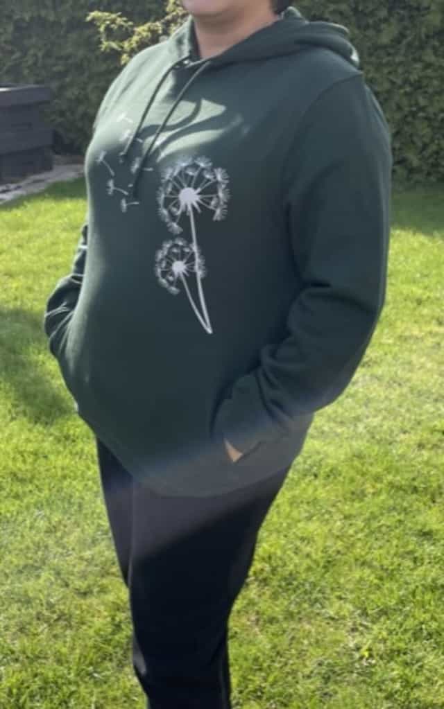 kapuzenpulli pusteblume