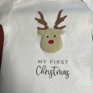 my first christmas baby body