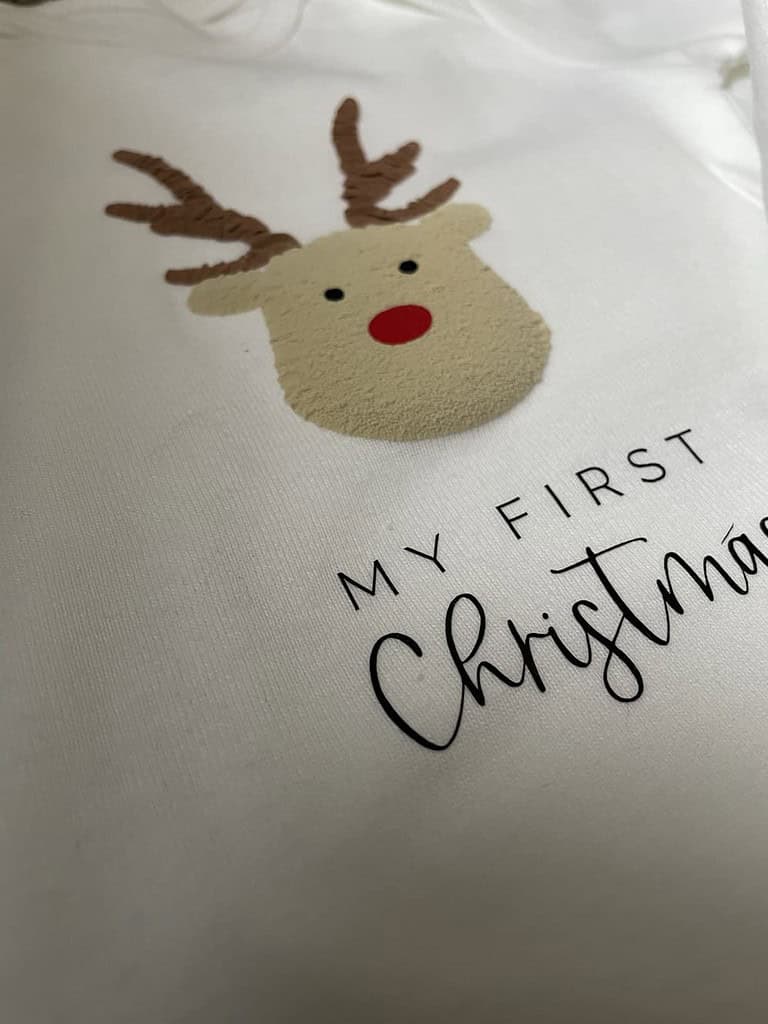 my first christmas baby body