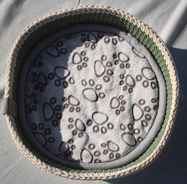 tierkörbchen mit waschbarer einlage