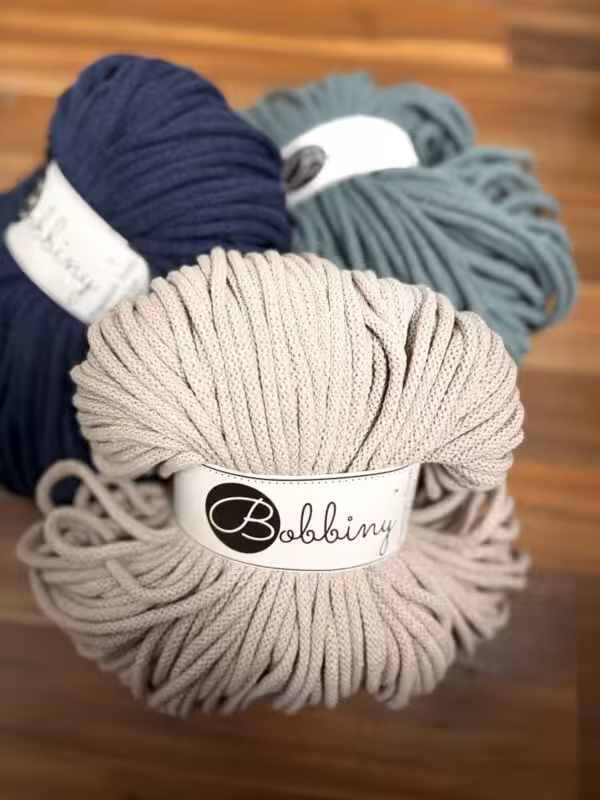 5mm flechtkordel bobbiny garn